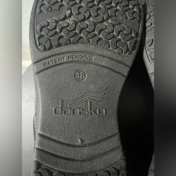 Dansko Black Leather XP 2.0 Professional Clogs Office Hospital Nurse Doctor - Picture 10 of 11